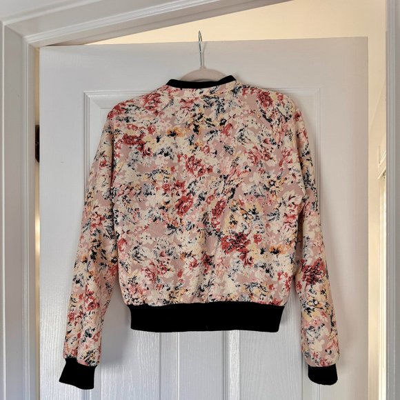 Floral Bomber Jacket - Picture 6 of 6